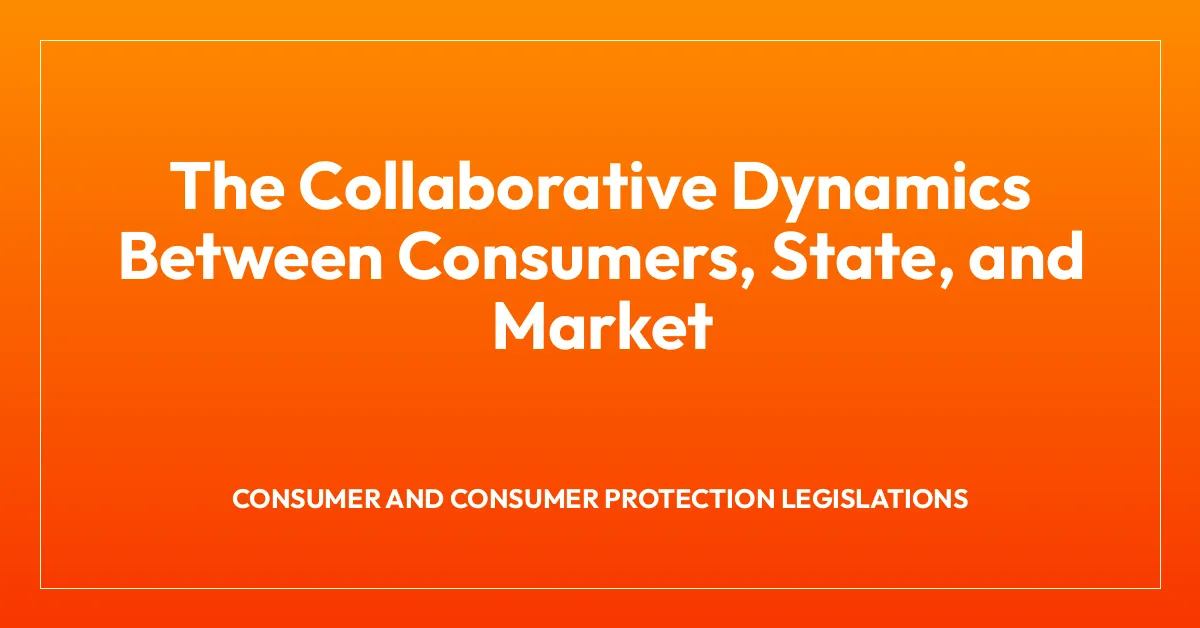 The Collaborative Dynamics Between Consumers, State, and Market