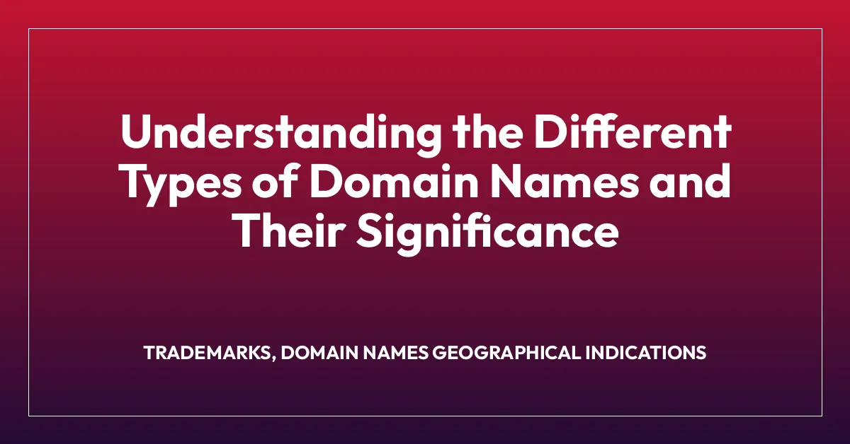 Understanding the Different Types of Domain Names and Their Significance